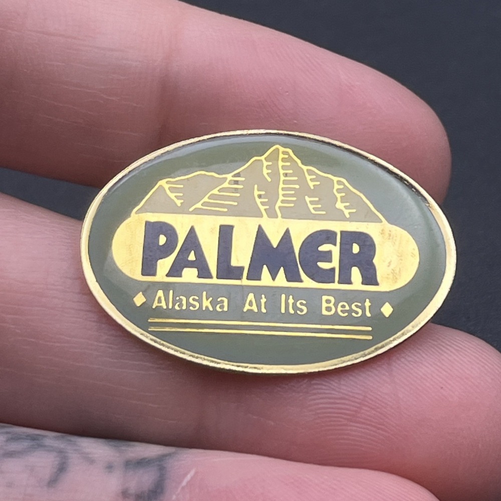 Palmer Alaska At Its Best Lapel Hat Pin